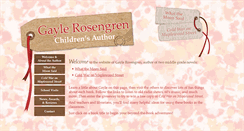 Desktop Screenshot of gaylerosengren.com